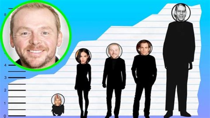 How tall is Simon Pegg