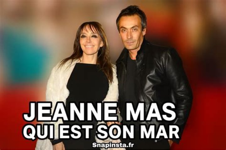 Jeanne Mas Qui Est Son Mari