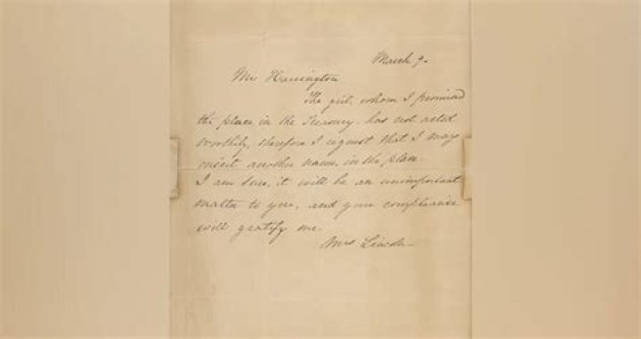 Previously Unseen Mary Lincoln Letter Sheds New Light On The First Lady