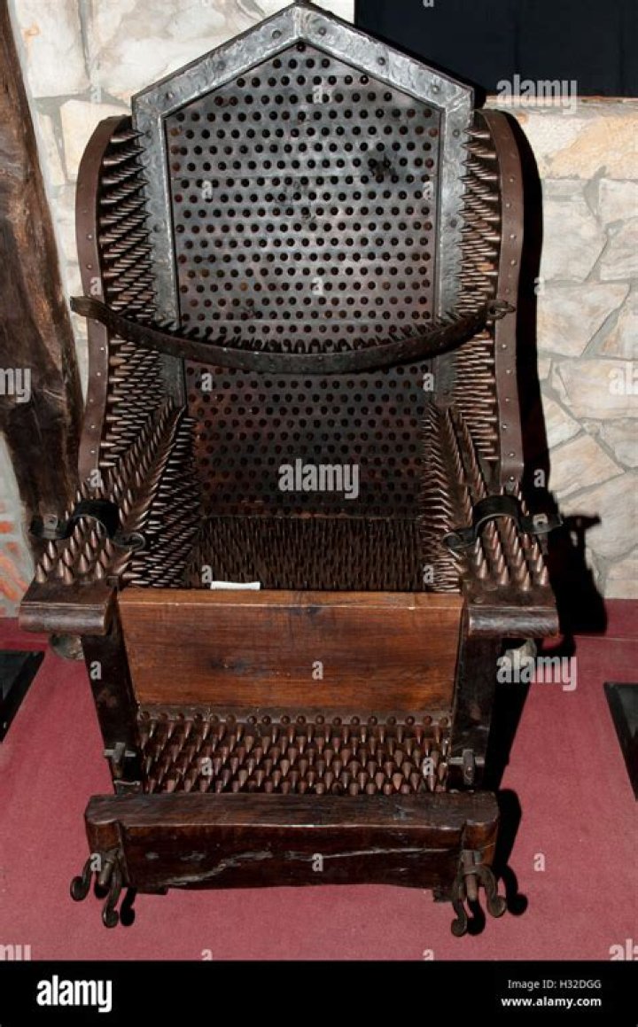 The Judas Cradle, Alleged Torture Chair Of The Spanish Inquisition