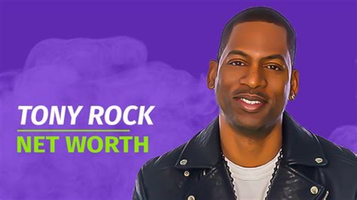 Tony Rock Net Worth Wife, Age, Wiki-bio 2022